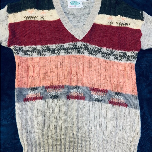 Vintage Arpeja Retro Sweater Organically Grown Acrylic No Flaws - Picture 8 of 13